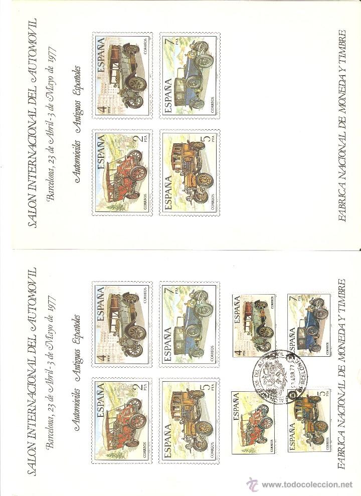 Sellos: LOTE 8 HOJAS RECUERDO - Foto 4