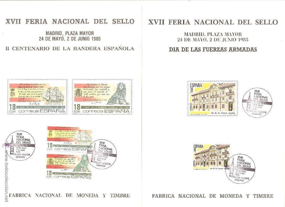 Sellos: LOTE 8 HOJAS RECUERDO - Foto 1