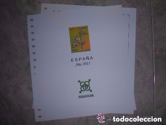 Sellos: HOJAS DE ESPA&Ntilde;A, A&Ntilde;O 2011 - Foto 1
