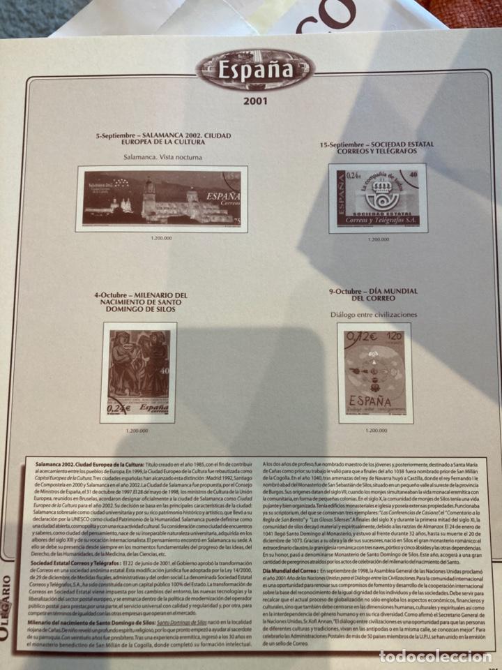 Sellos: Hojas olegario 2000 y 2001 - Foto 5