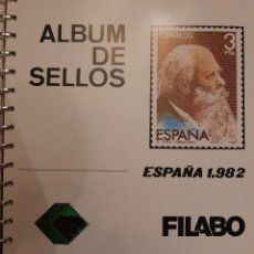 Sellos: SUPLEMENTO HOJAS FILABO. ESPAÑA 1982.. Lote 233327210