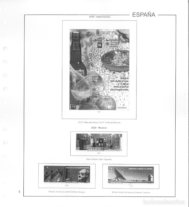 Sellos: Hojas 2020 en blanco y negro - Foto 2