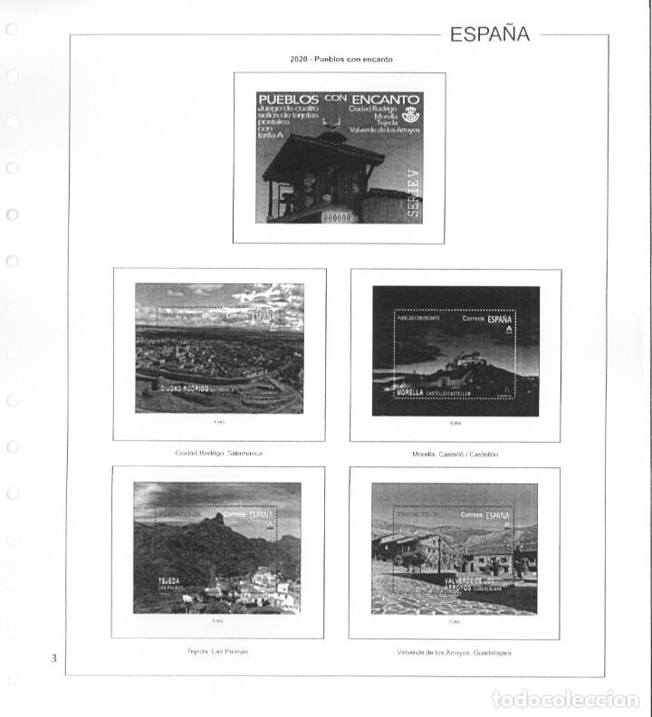 Sellos: Hojas 2020 en blanco y negro - Foto 3