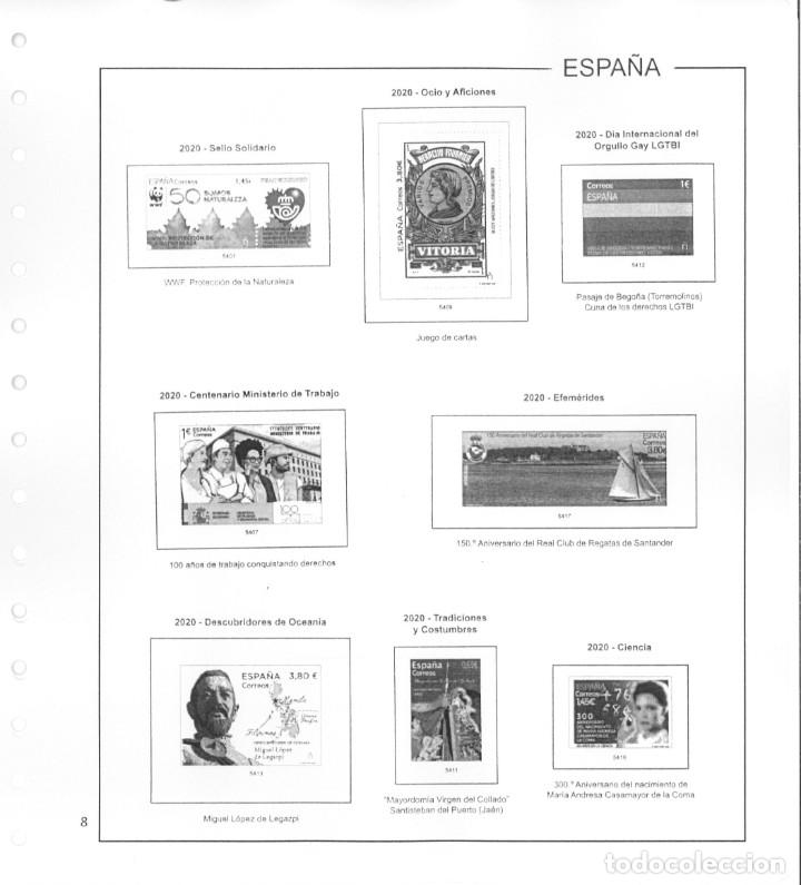 Sellos: Hojas 2020 en blanco y negro - Foto 7