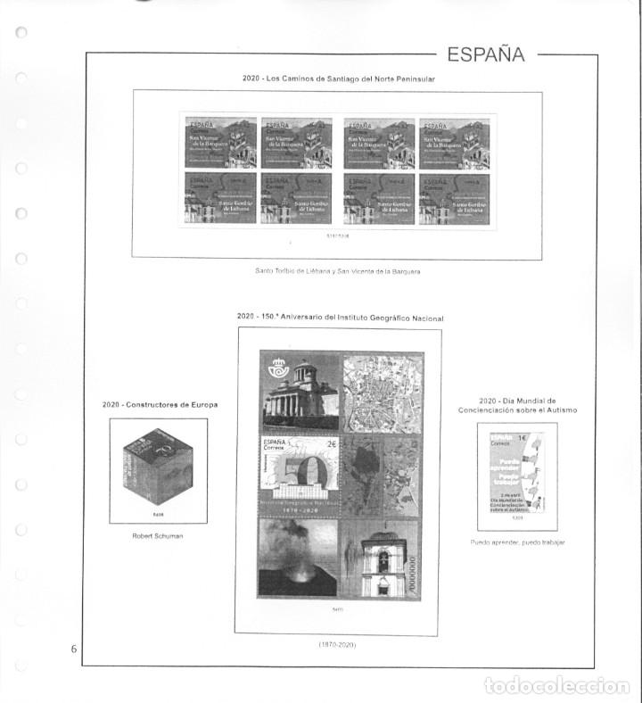 Sellos: Hojas 2020 en blanco y negro - Foto 9