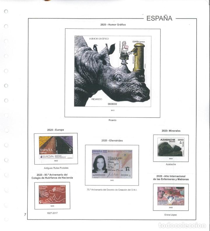Sellos: Hojas 2020 en color sin estuches - Foto 3