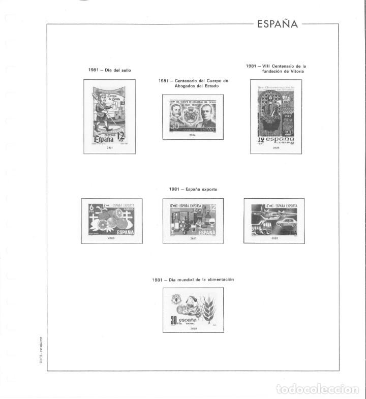 Sellos: Espa&ntilde;a. Hojas 1978 a 84 Edifil con estuches - Foto 5