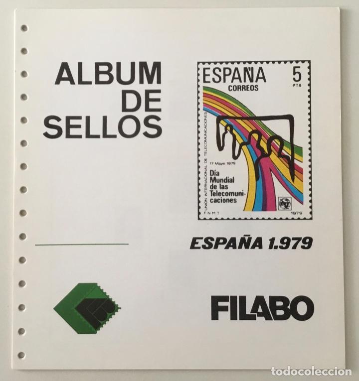1979-ESPAÑA HOJAS FILABO NUEVAS AÑO 1979 - VER FOTOS - (Sellos - Material Filatélico - Hojas)