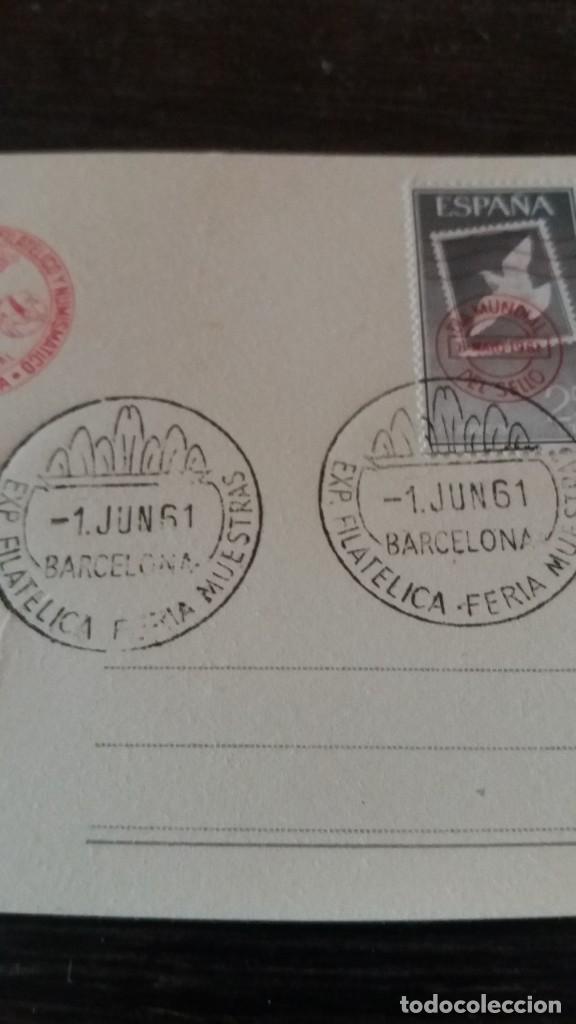 Sellos: Postal de Filatelia 1961 - Foto 2