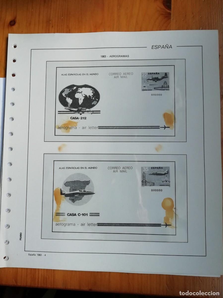 Sellos: Hojas Filabo Espa&ntilde;a 1983-84 - Foto 4