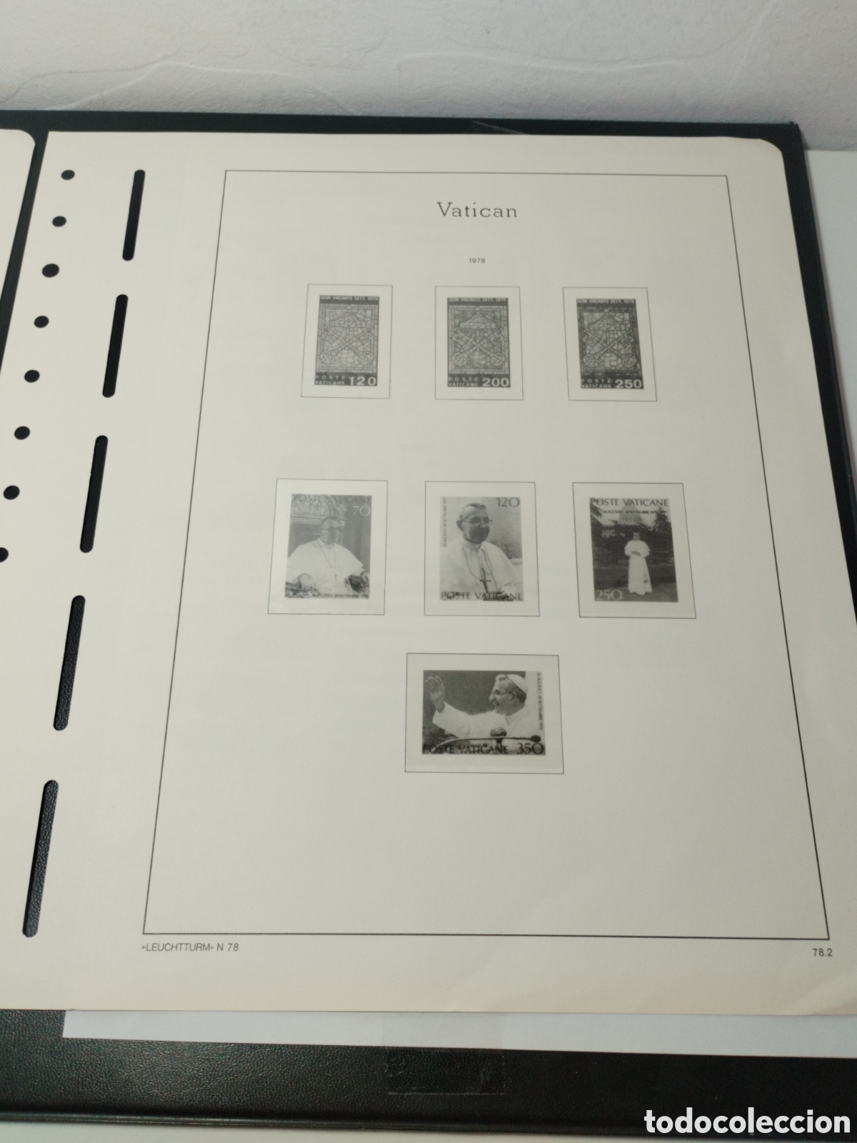 Sellos: 2 Hojas Vaticano Leuchtturm 1978 - Foto 4