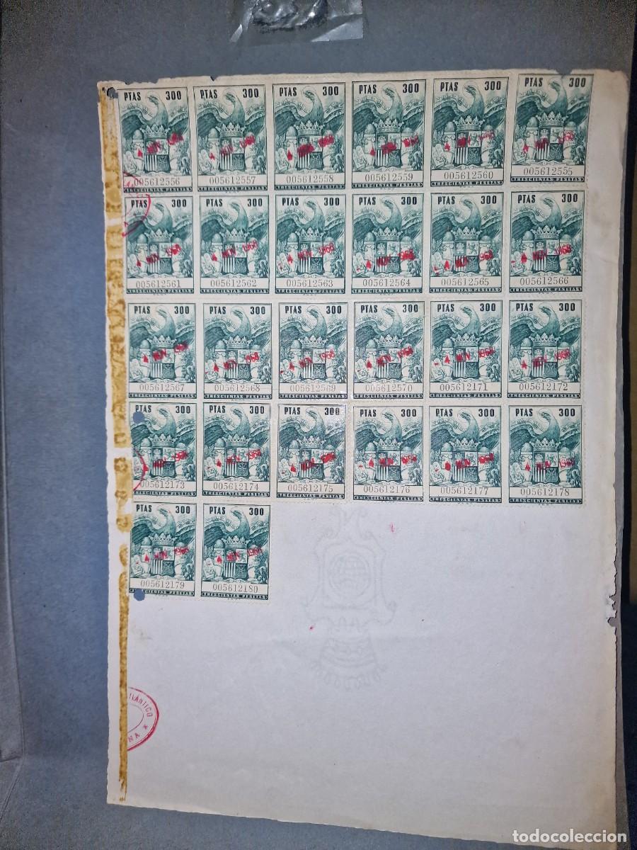 Sellos: Sellos 300 ptas POLIZA - Foto 2