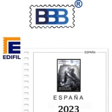 Sellos: EDIFIL SUPLEMENTO HOJAS PARA SELLOS ESPAÑA 2023. PARCIAL. SIN ESTUCHES.