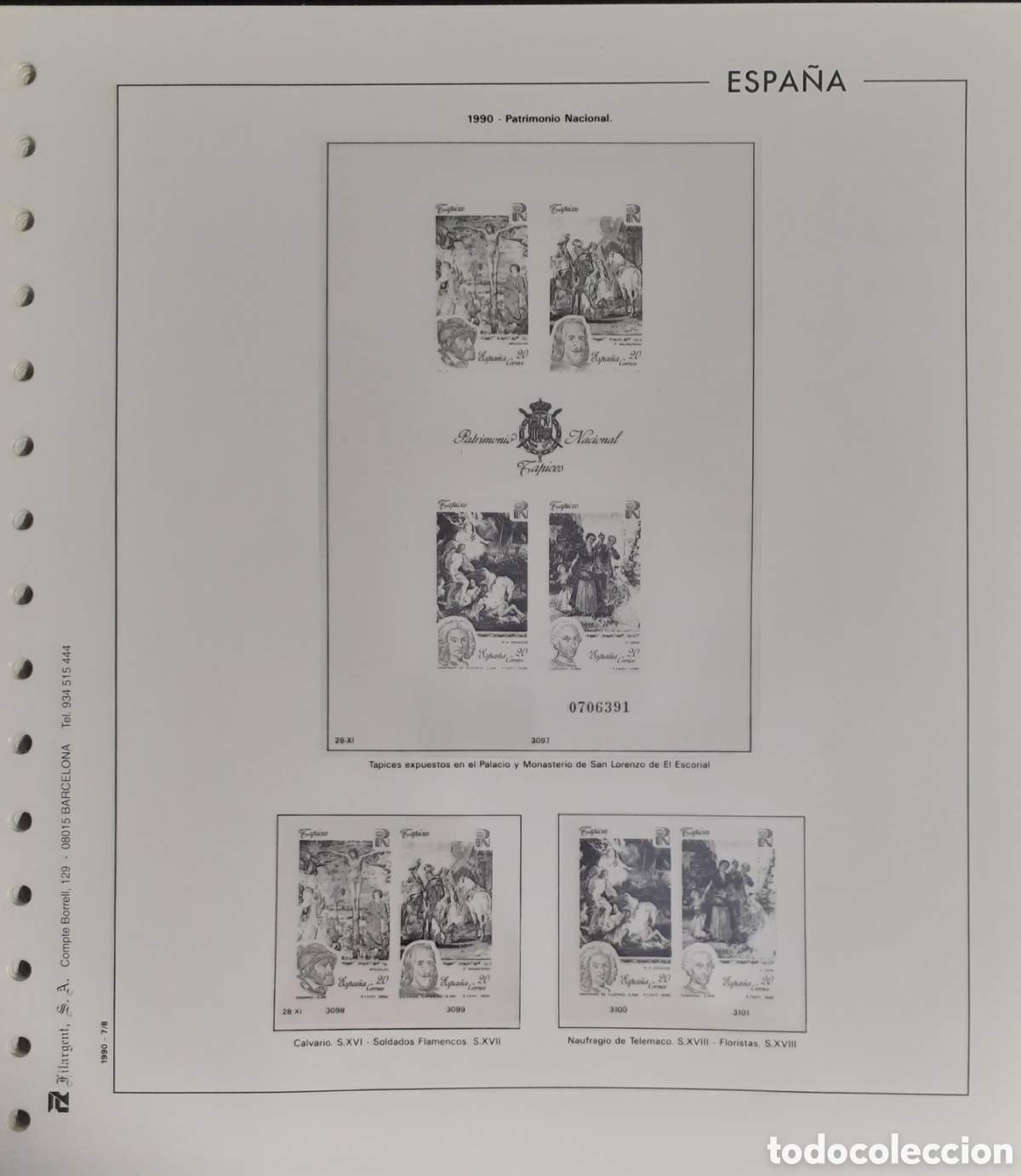 Sellos: Hojas Sellos Espa&ntilde;a 1971 a 1994 - Foto 3