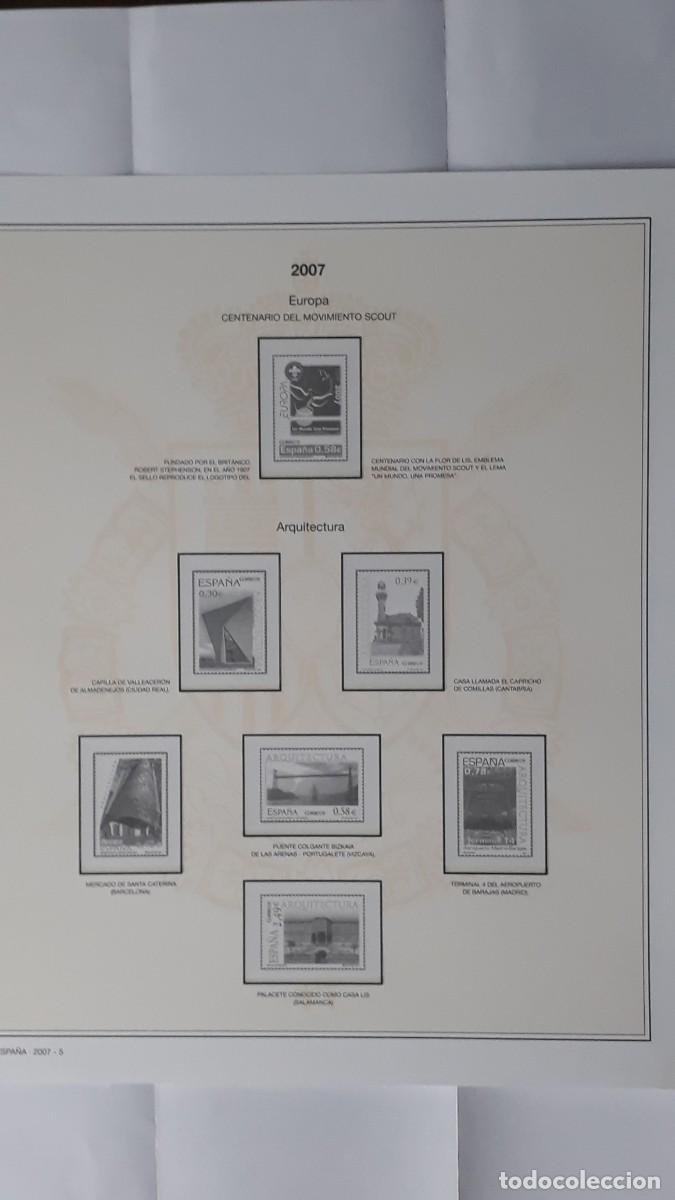 Sellos: HOJAS PARA SELLOS DEL A&Ntilde;O 2007. - Foto 1