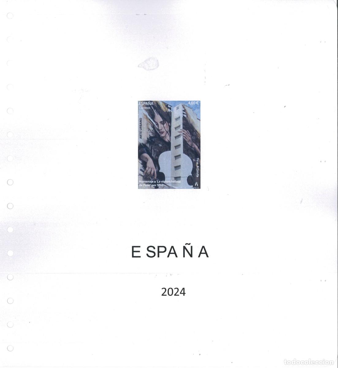 Sellos: Espa&ntilde;a. Hojas 2024 sin estuches - Foto 1