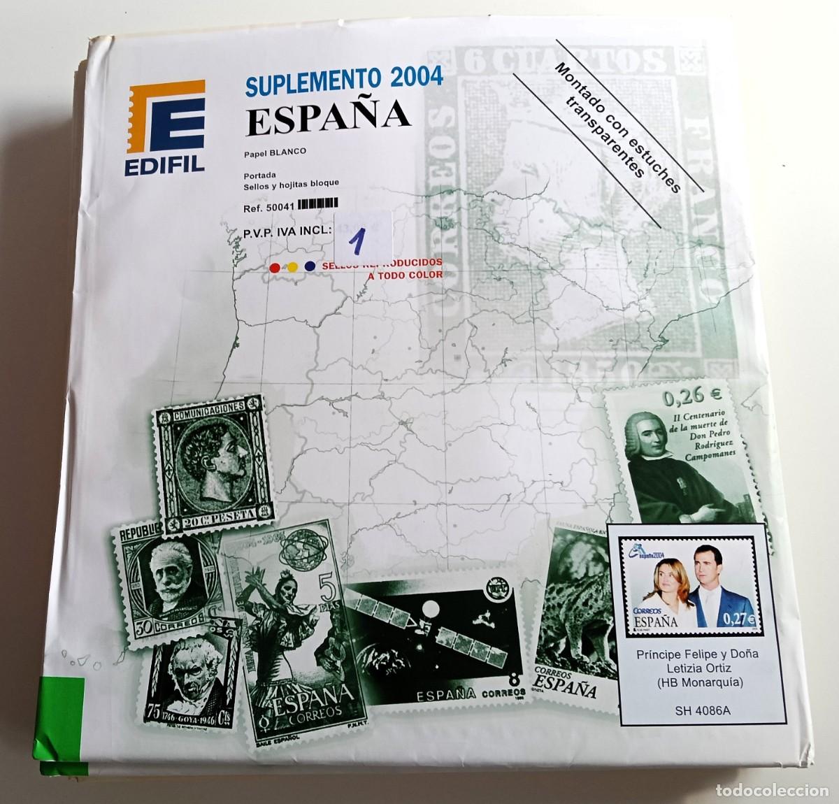 Sellos: Edifil ESPA&Ntilde;A HOJAS NUEVAS 2004-1 - Foto 1