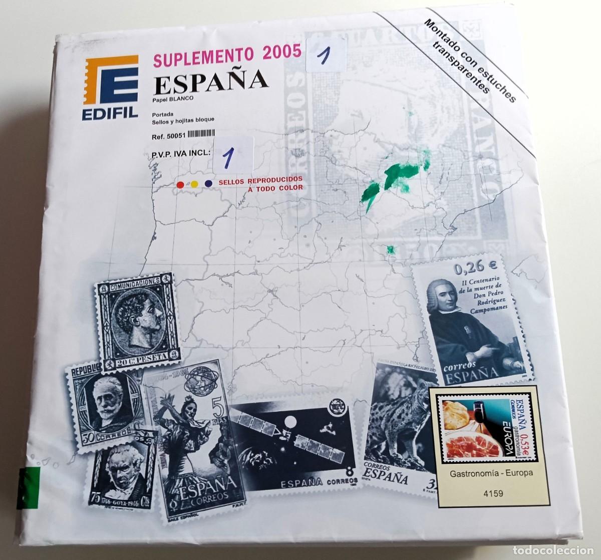Sellos: Edifil ESPA&Ntilde;A HOJAS NUEVAS 2005-1 - Foto 1