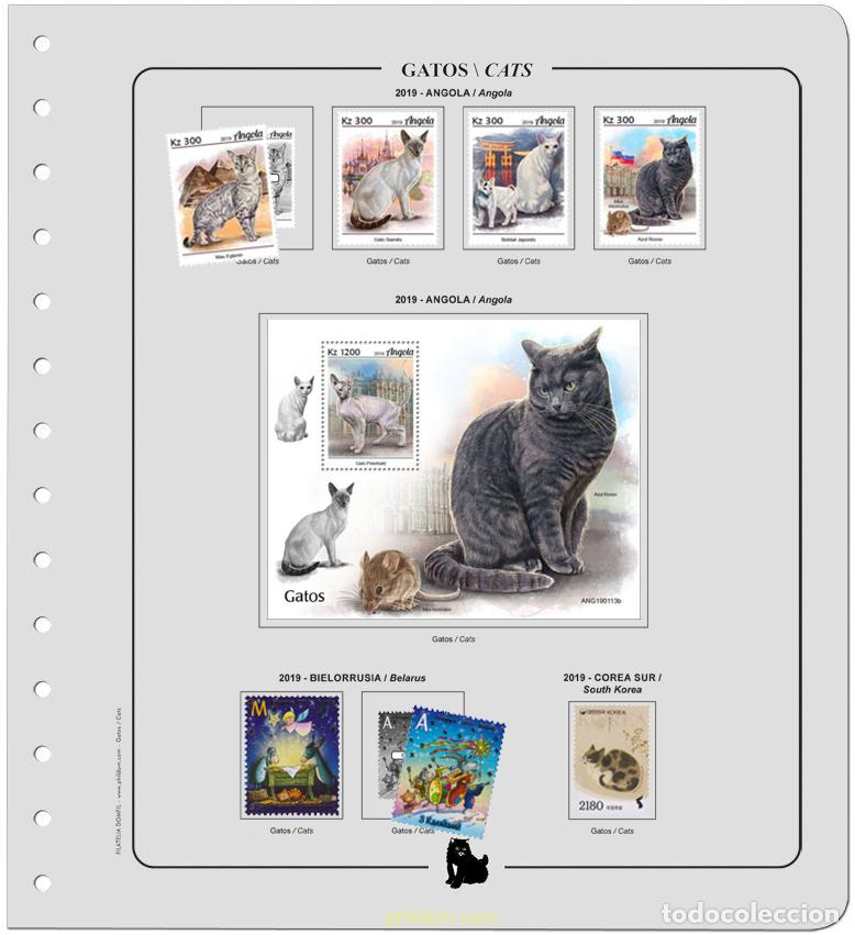 Sellos: Supl.Gatos 2019 Sin Montar - Foto 2