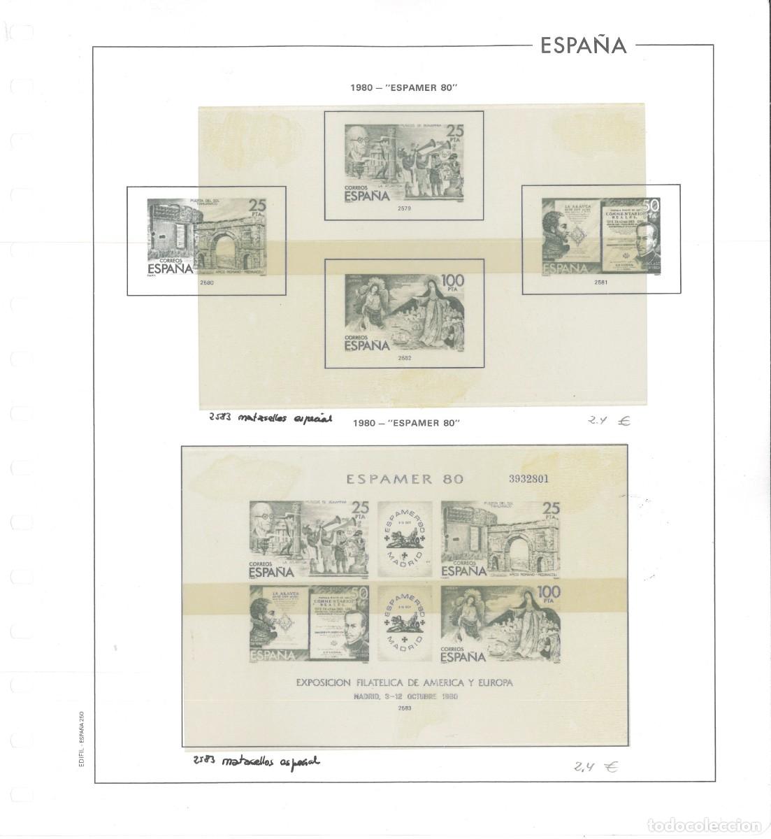Sellos: Espa&ntilde;a. Hojas 1978/80 Edifil - Foto 1