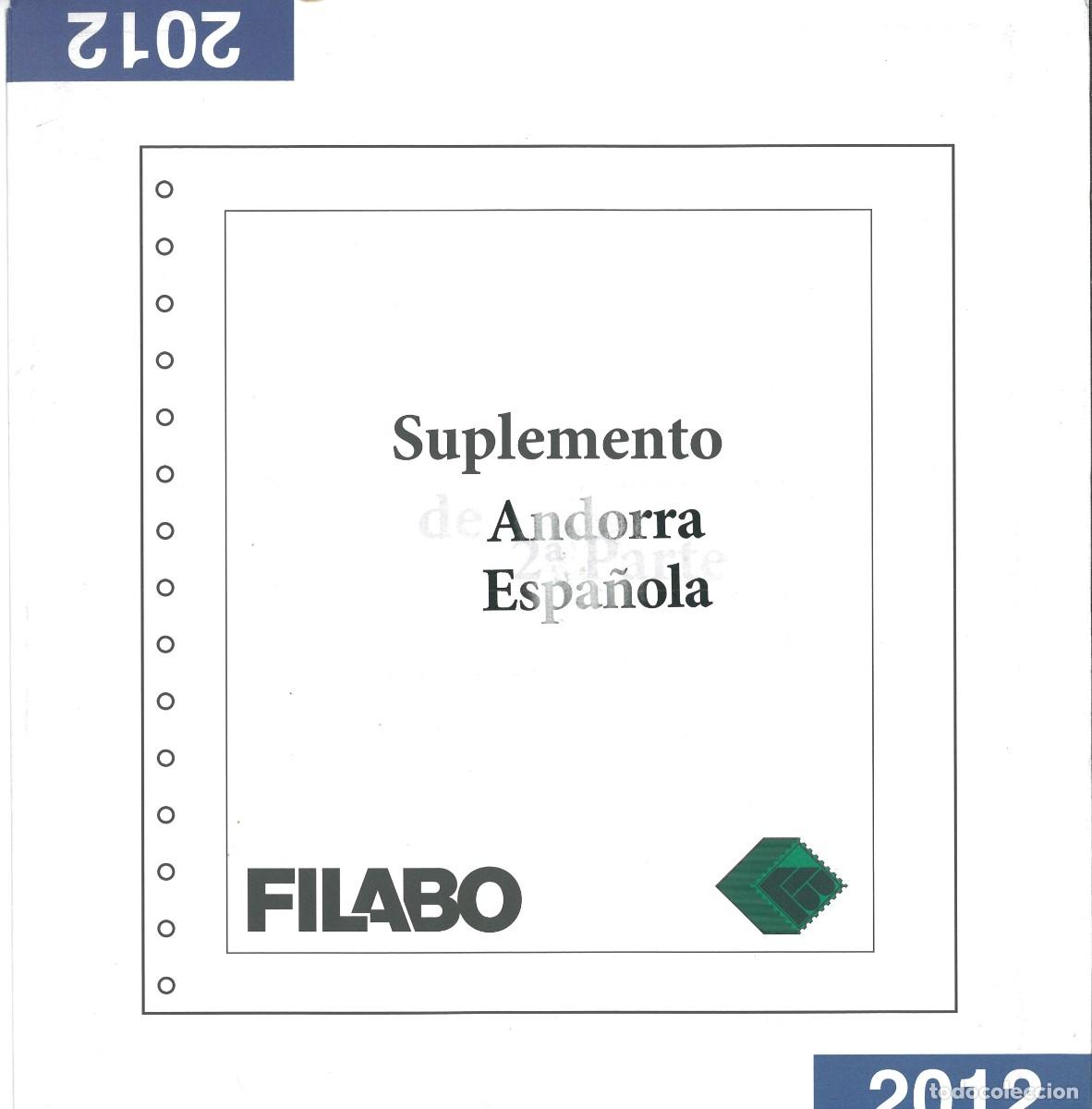 Sellos: Hojas Andorra 2012 Filabo. - Foto 6