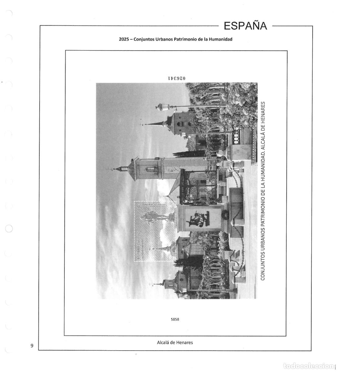 Sellos: Espa&ntilde;a. Hojas 2025, sin estuches - Foto 10