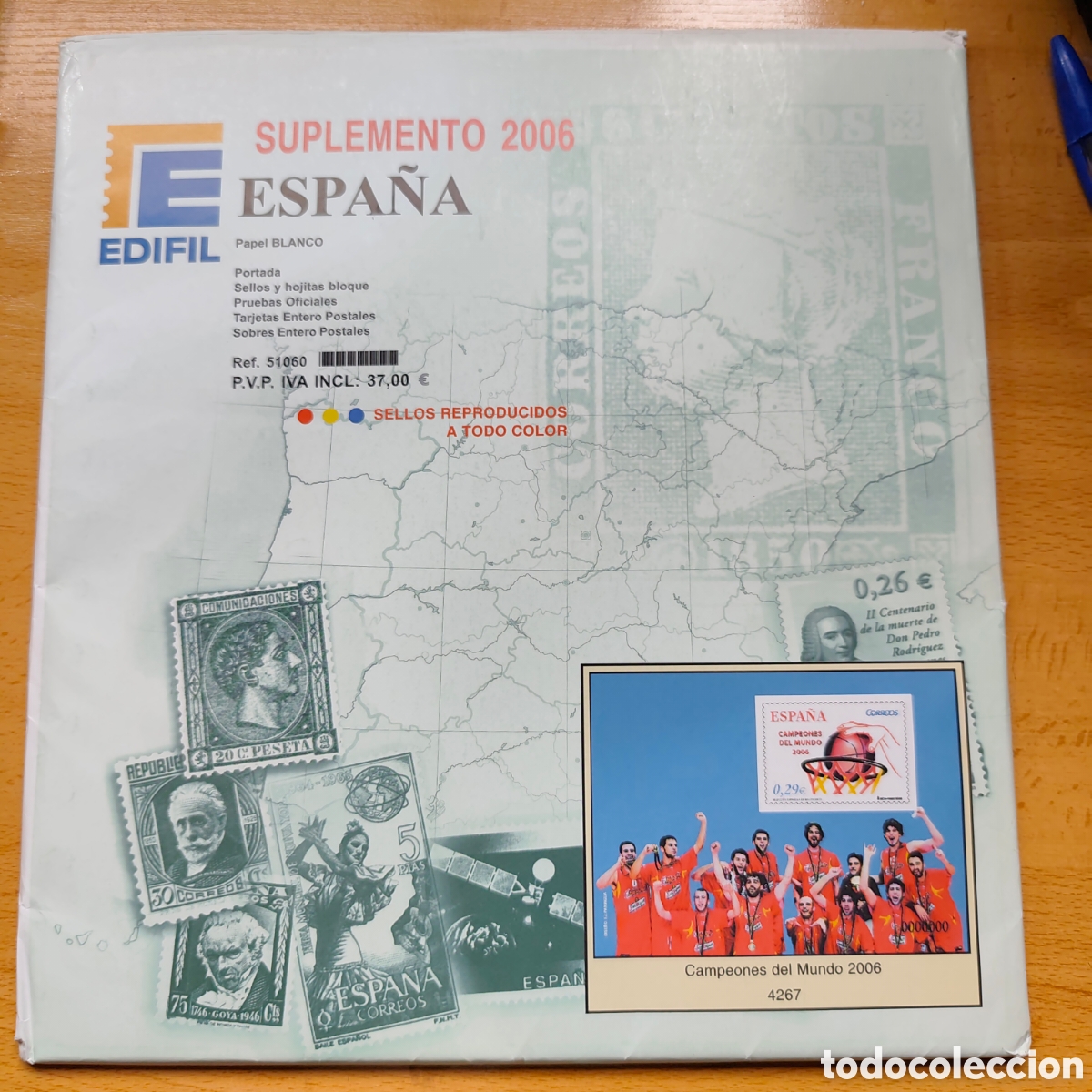 Sellos: Hojas Edifil 2006 completo sin montar - Foto 1