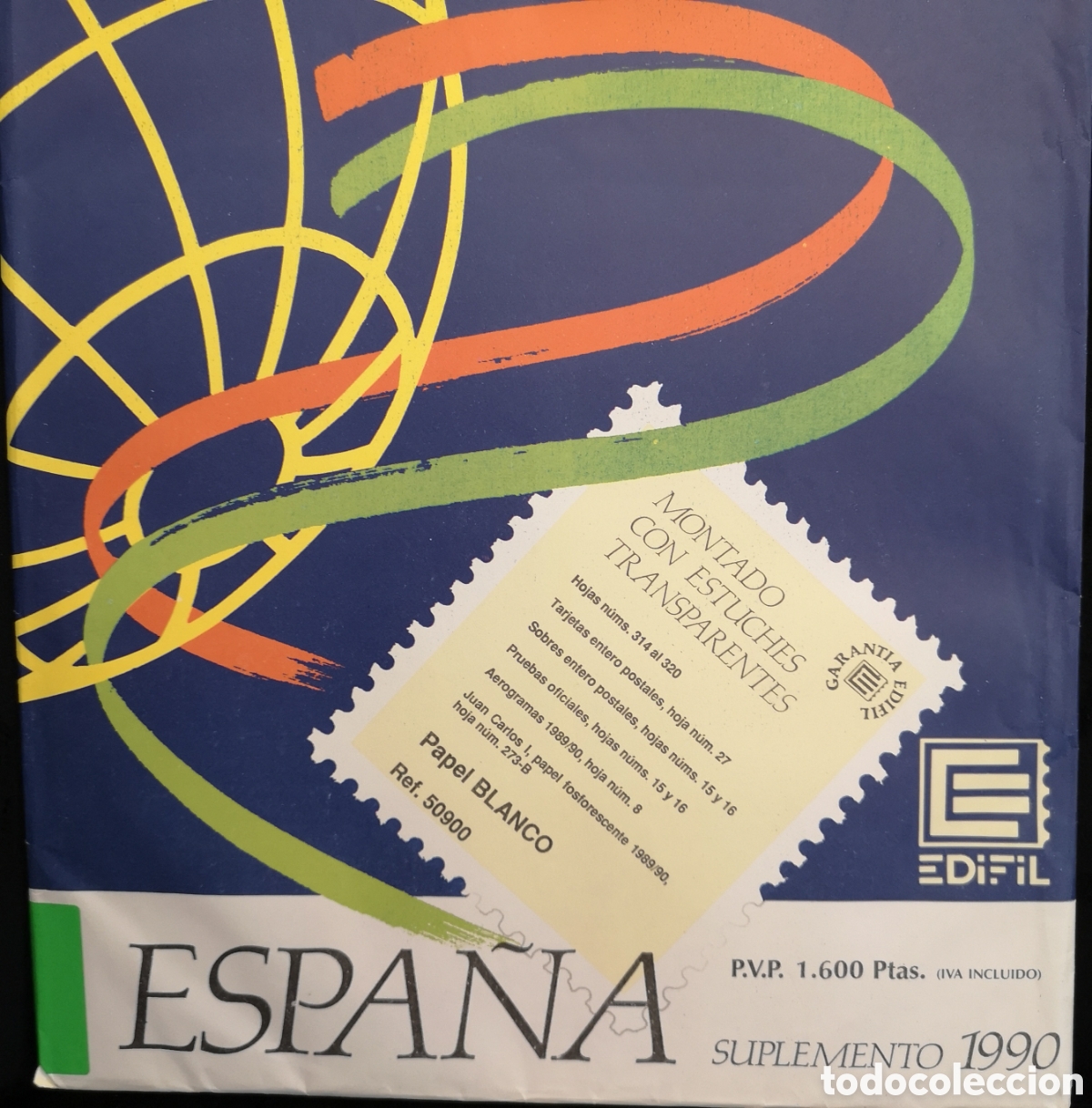 Sellos: Suplemento Edifil 1990 Espa&ntilde;a - Foto 1