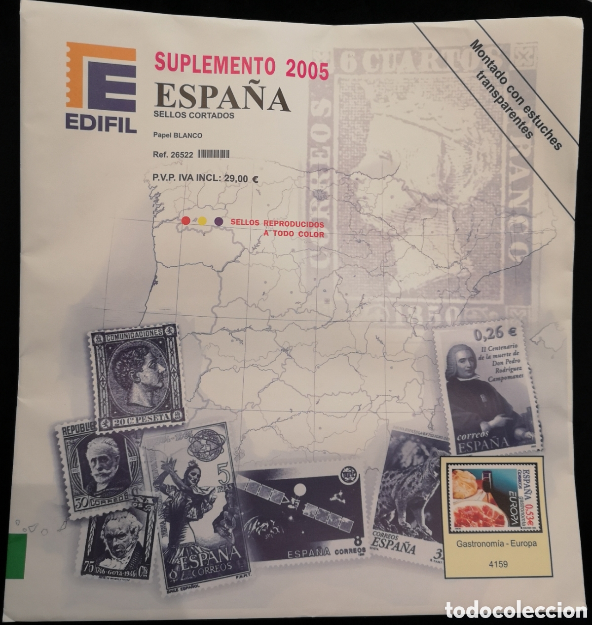 Sellos: Suplemento Edifil 2005 Espa&ntilde;a - Foto 1