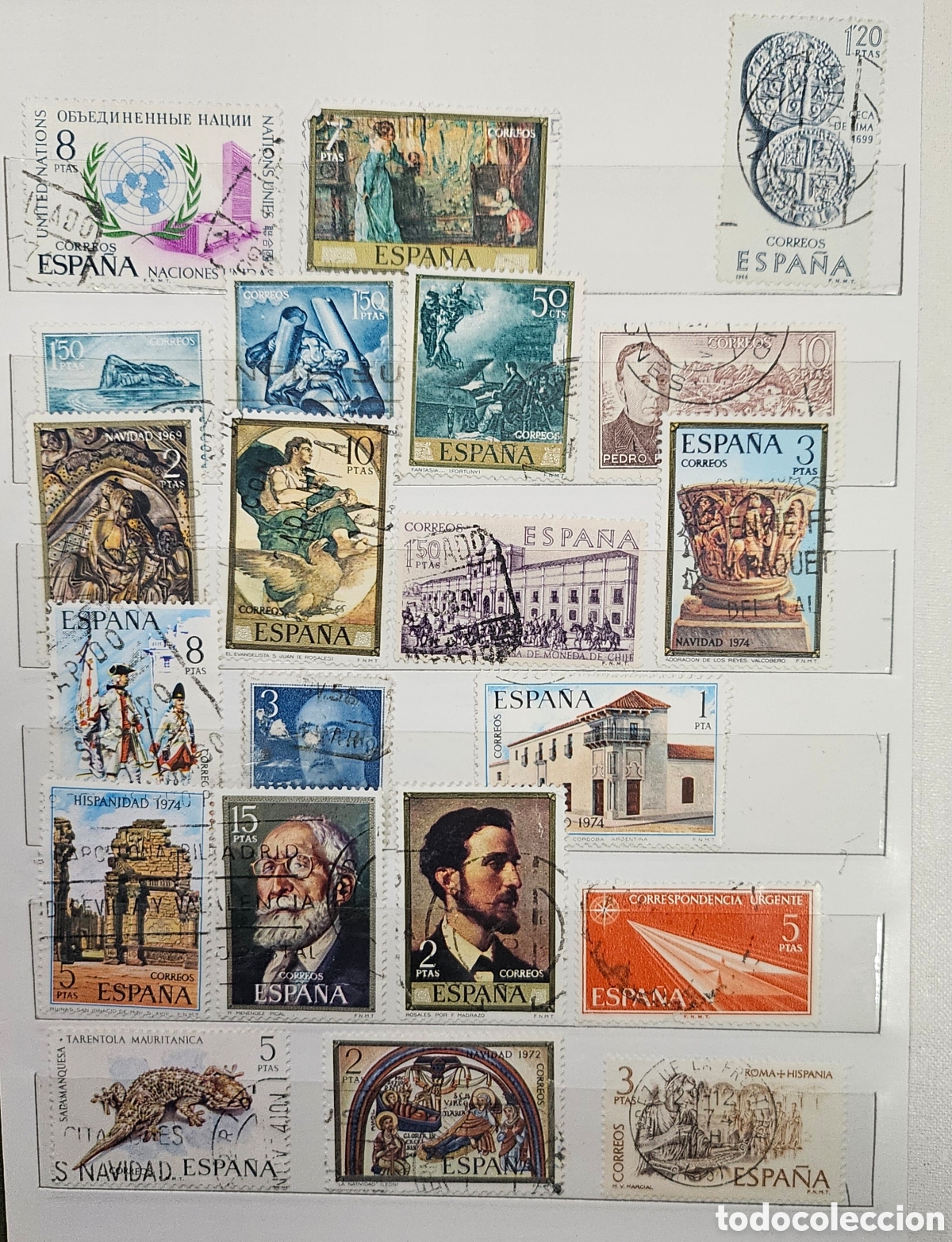 Sellos: Lote de 21 sellos de Espa&ntilde;a variados - Foto 1