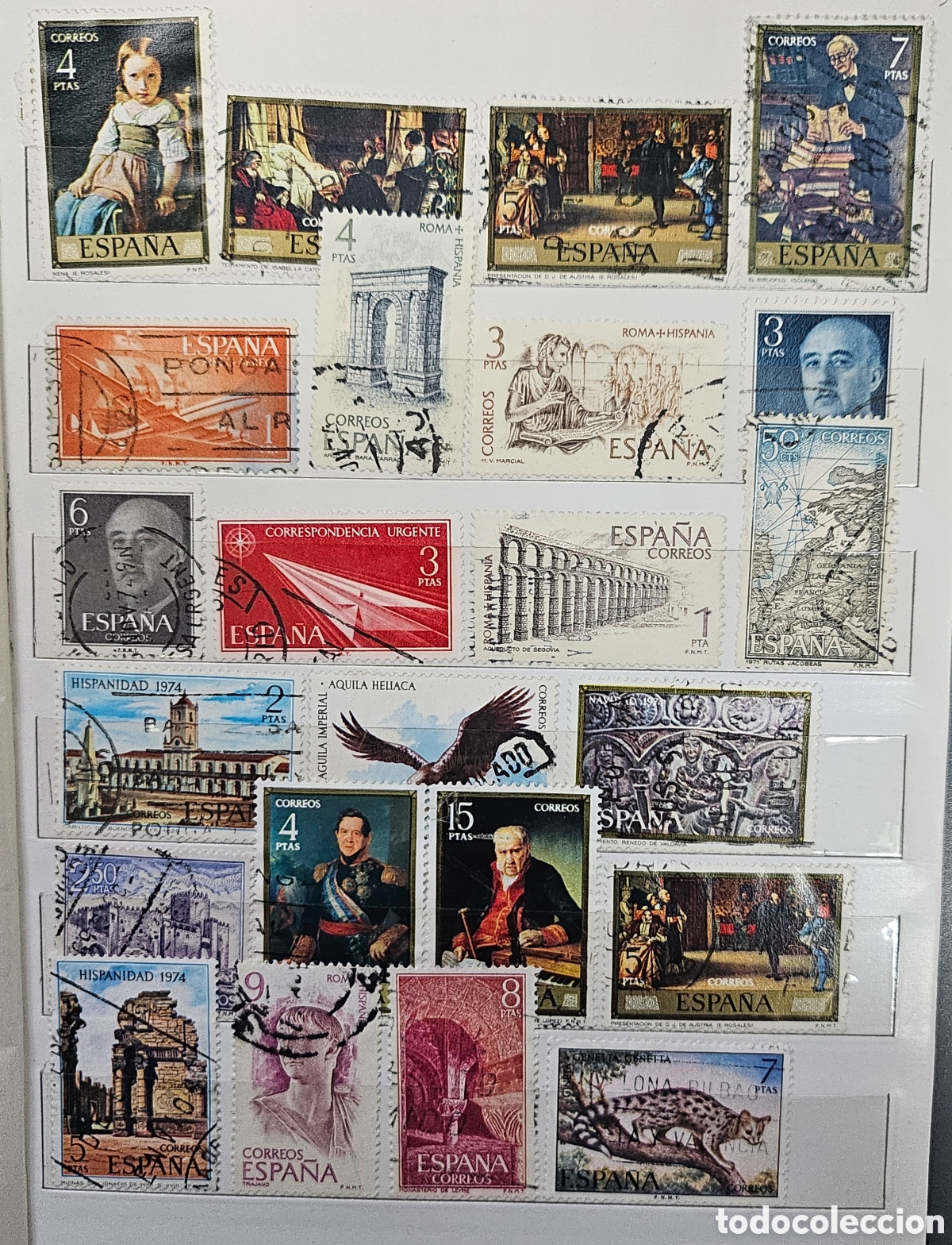 Sellos: Lote de 23 sellos de Espa&ntilde;a variados - Foto 1