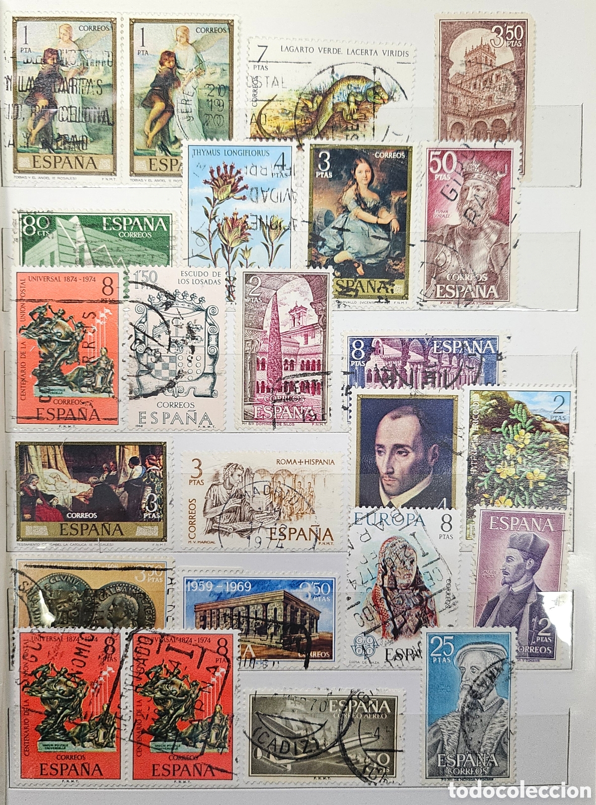Sellos: Lote de 24 sellos de Espa&ntilde;a variados - Foto 1