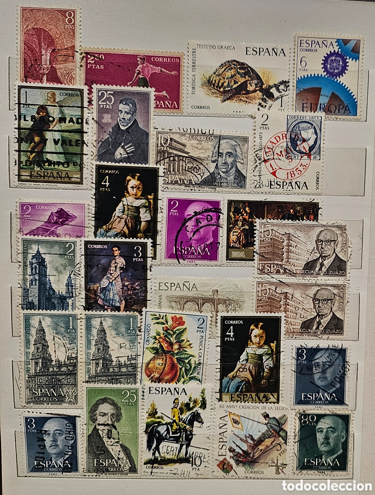 Sellos: Lote de 27 sellos variados - Foto 1