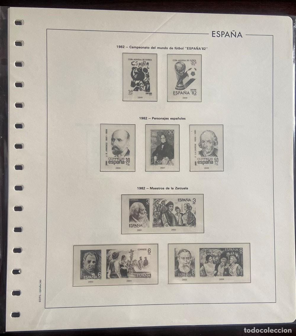 Sellos: Suplemento Edifil 1982. Espa&ntilde;a. 2&ordf; mano - Foto 1