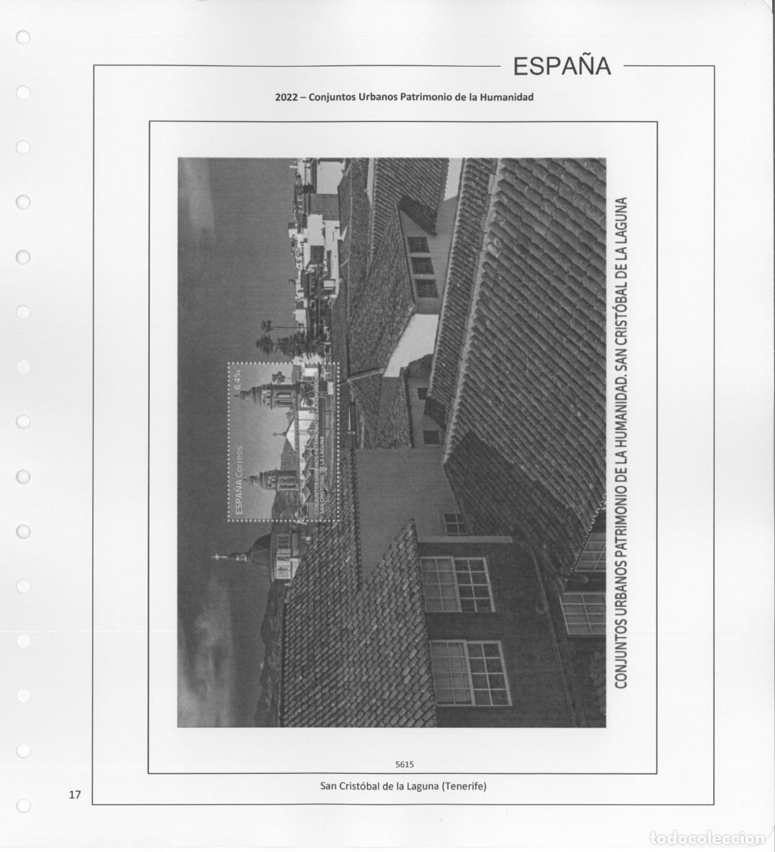 Sellos: Espa&ntilde;a. Hojas 2022 sin estuches. - Foto 19