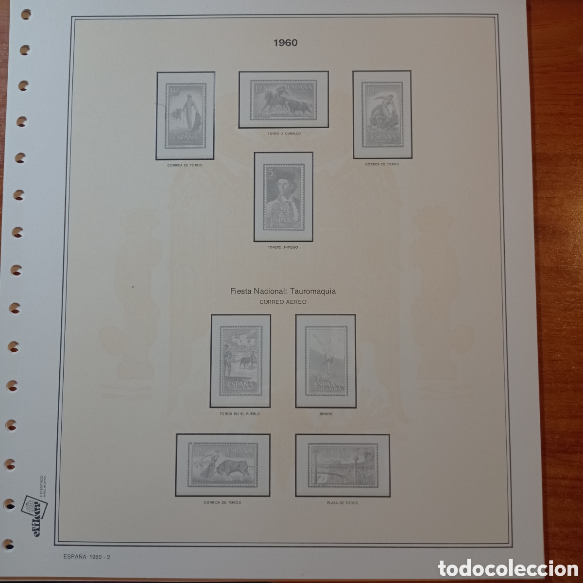 Sellos: Suplemento efilcar 1960 montaje especial segunda mano