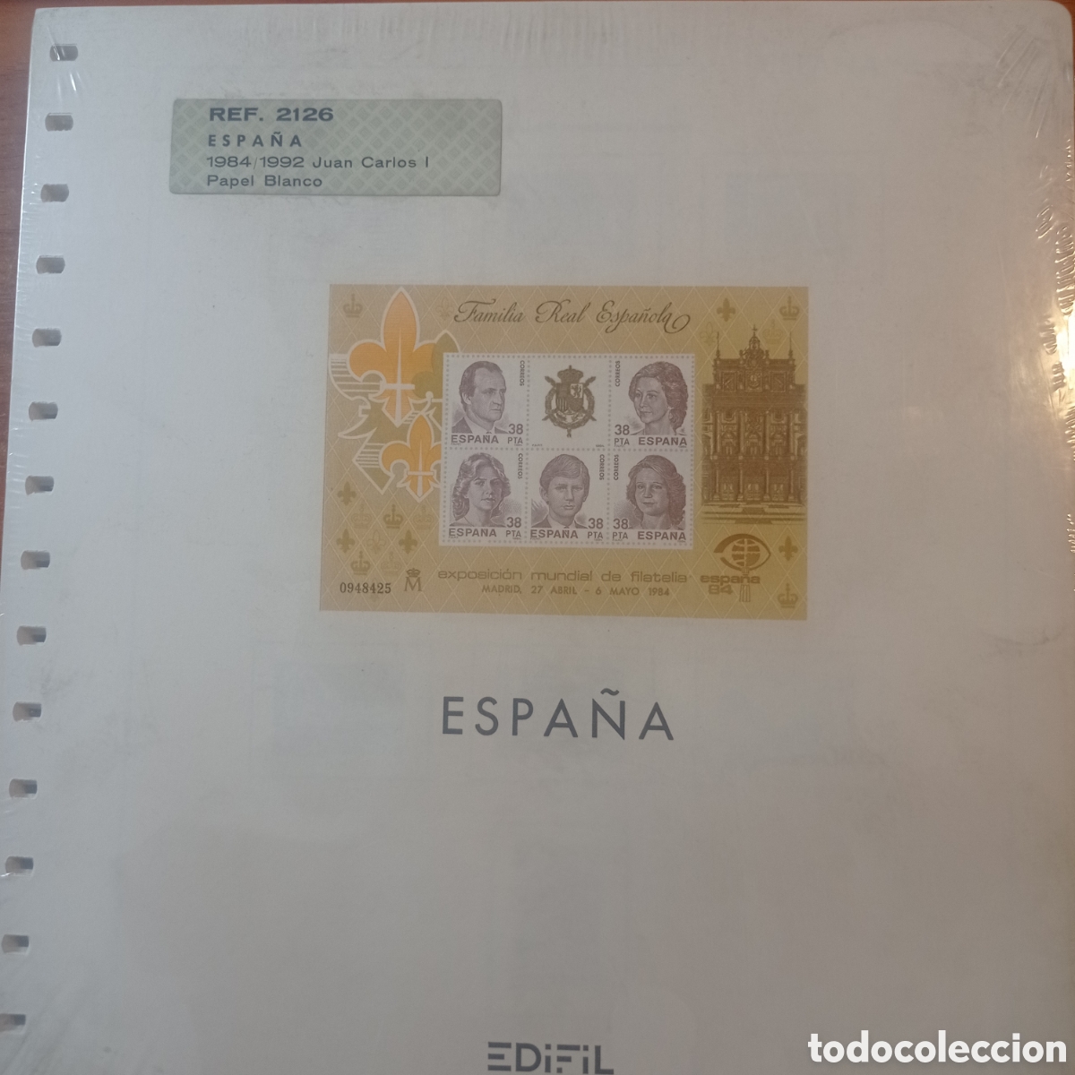 Sellos: Suplemento edifil 1984 al 1992 inclusive montado blanco segunda mano