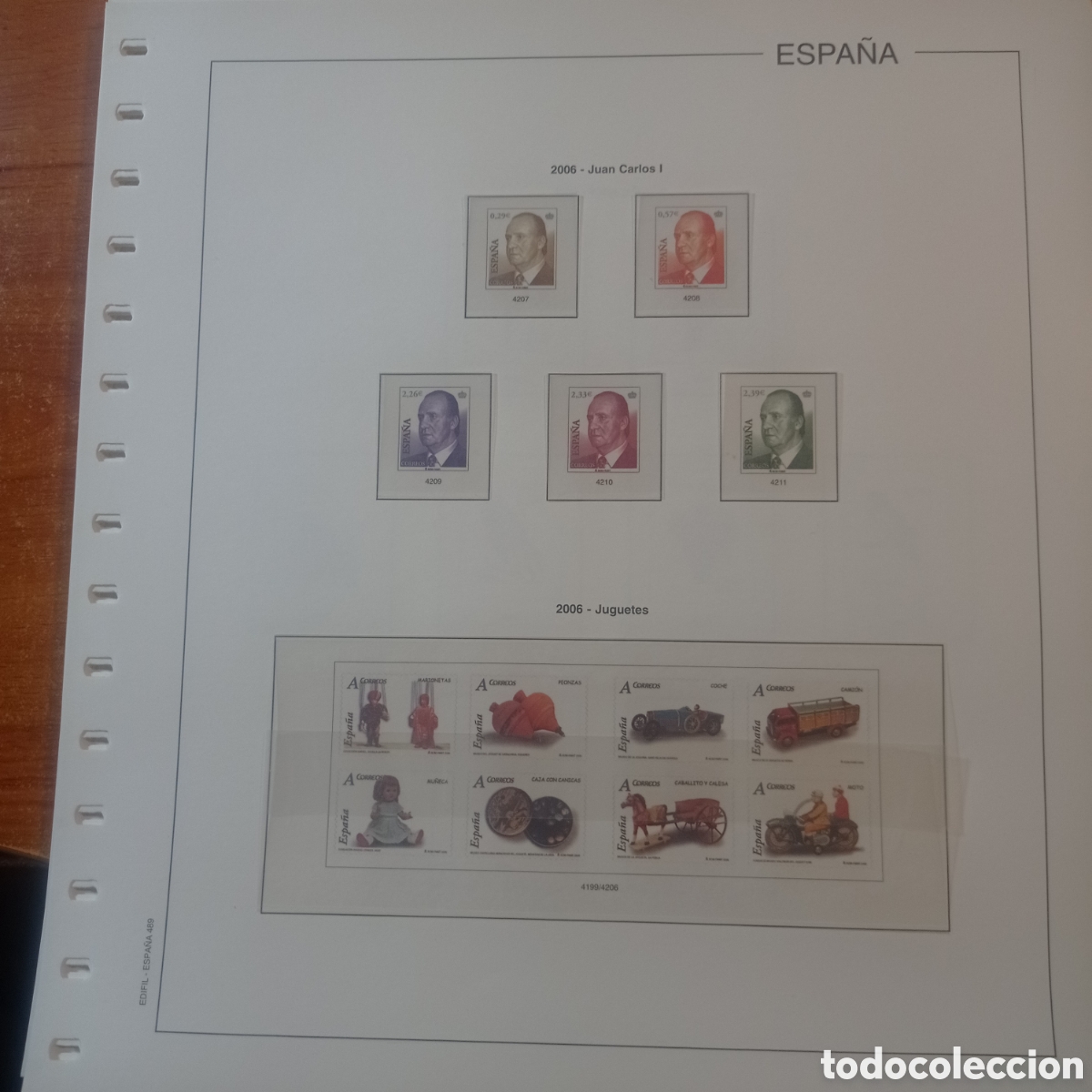 Sellos: Suplemento edifil 2006 y 2007 inclusive montado blanco segunda mano