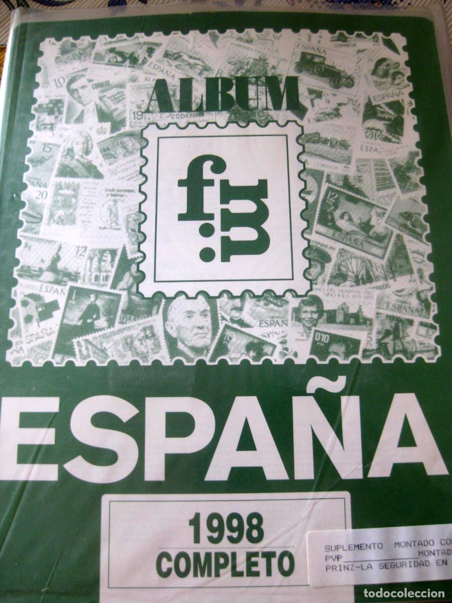 Sellos: !!LIQUIDACI&Oacute;N!! Suplemento fm: &rdquo;ESPA&Ntilde;A 1998&rdquo;./ Montado Negro./ Nuevo, a estrenar.