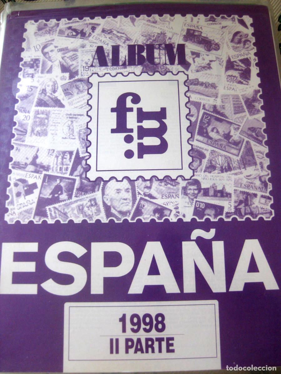 Sellos: !!LIQUIDACI&Oacute;N!! Suplemento fm: &rdquo;ESPA&Ntilde;A 1998 - II parte&rdquo;./ Sin Montar./ Nuevo, a estrenar.