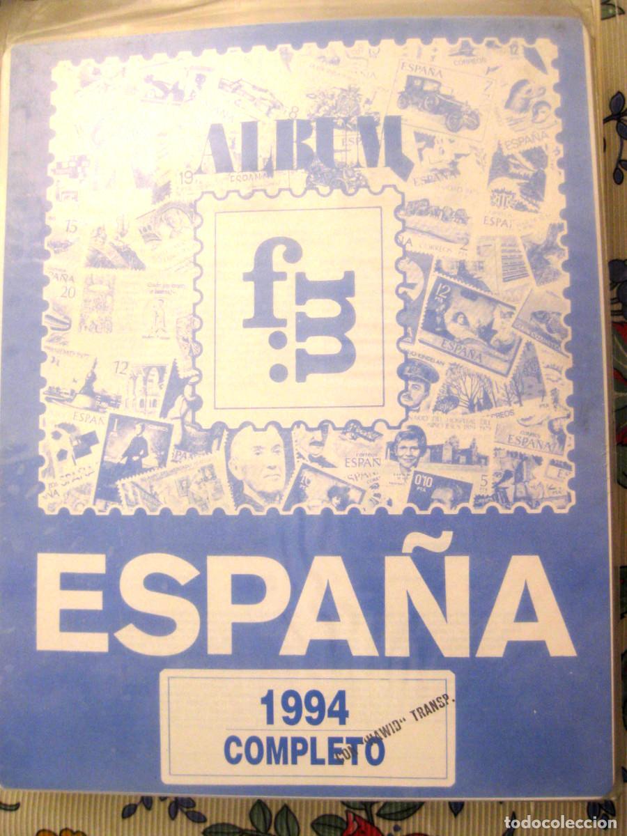 Sellos: !!LIQUIDACI&Oacute;N!! Suplemento fm: &rdquo;ESPA&Ntilde;A 1994&rdquo; Montado Blanco./ Nuevo, a estrenar.