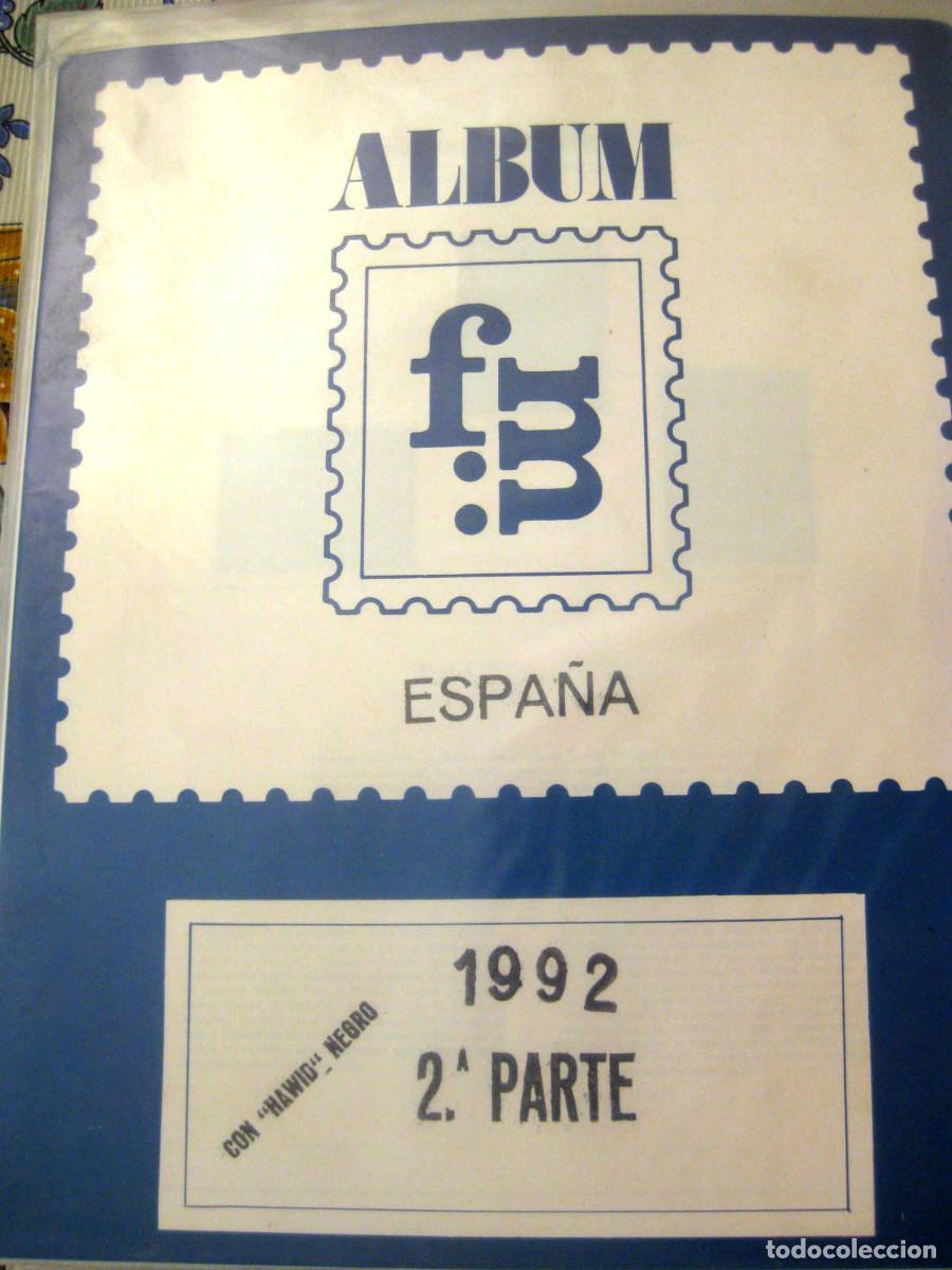 Sellos: !!LIQUIDACI&Oacute;N!! Suplemento fm: &rdquo;ESPA&Ntilde;A 1992 - 2&ordf; parte&rdquo; Montado Negro./ Nuevo, a estrenar.