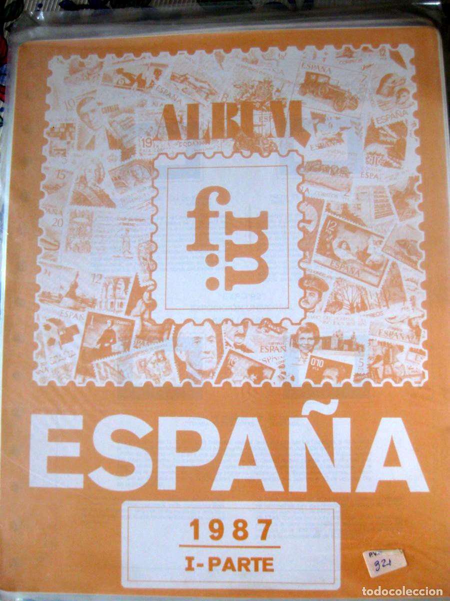 Sellos: !!LIQUIDACI&Oacute;N!! Suplemento fm: &rdquo;ESPA&Ntilde;A 1987-1&ordf; parte&rdquo; Sin Montar./ Nuevo, a estrenar.