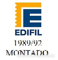 Sellos: !!LIQUIDACI&Oacute;N!! Suplementos Edifil: &rdquo;ESPA&Ntilde;A 1989-1992&rdquo; Montado Blanco./ Nuevo, a estrenar.