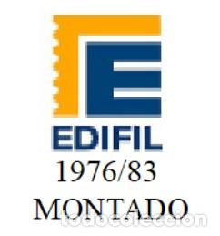Sellos: !!LIQUIDACI&Oacute;N!! Suplementos Edifil: &rdquo;ESPA&Ntilde;A 1976-1983&rdquo; Montado Blanco./ Nuevo, a estrenar.