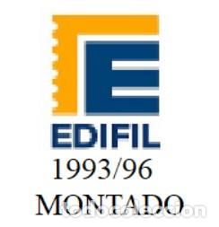 Sellos: !!LIQUIDACI&Oacute;N!! Suplementos Edifil: &rdquo;ESPA&Ntilde;A 1993-1996&rdquo; Montado Negro./ Nuevo, a estrenar.