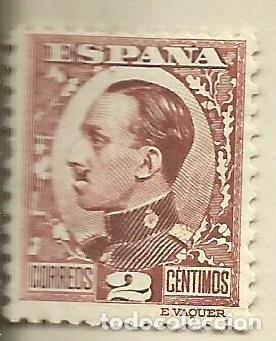 Sellos: ESPA&Ntilde;A 1930-1931 - ALFONSO XIII - TIPPO VAQUER DE PERFIL - EDIFIL 490*