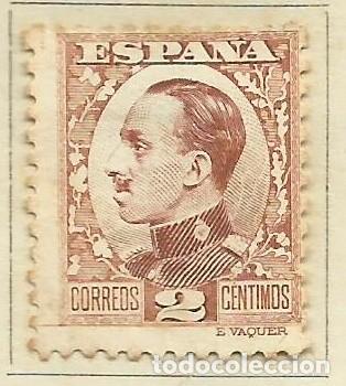 Sellos: ESPA&Ntilde;A 1930-1931 - ALFONSO XIII - TIPPO VAQUER DE PERFIL - EDIFIL 490