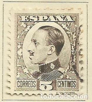 Stamps: ESPA&Ntilde;A 1930-1931 - ALFONSO XIII - TIPO VAQUER DE PERFIL - EDIFIL 491 USADO