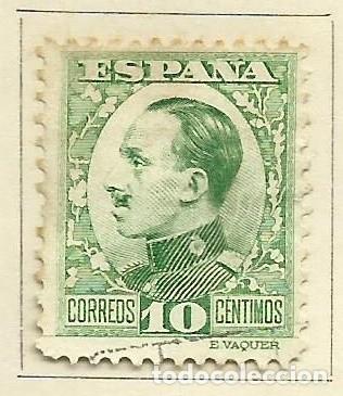 Briefmarken: ESPA&Ntilde;A 1930-1931 - ALFONSO XIII - TIPO VAQUER DE PERFIL - EDIFIL 492 USADO